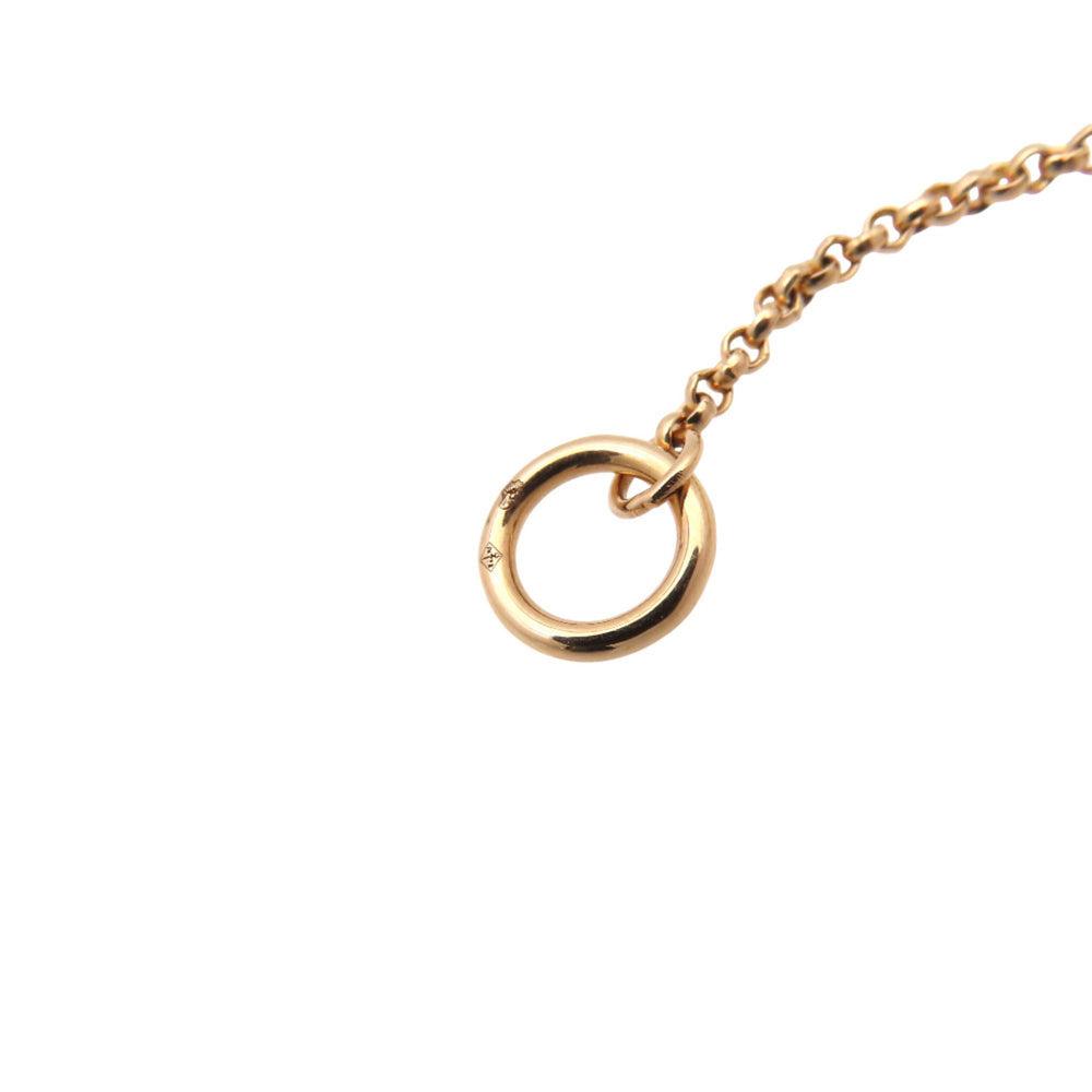 Hermes Like new Hermès Ex Libris PM 18K pink gold/diamond bracelet, diamond jewelry, 0251 — Like New