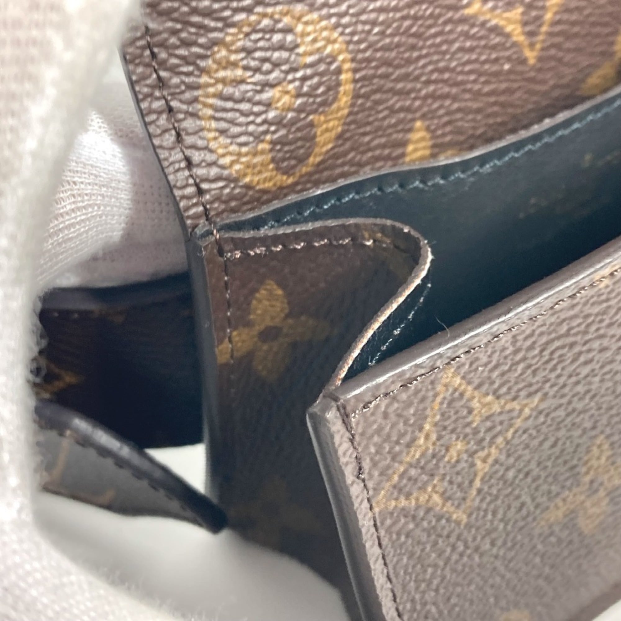 LOUIS VUITTON M0236Y Monogram Santur Daily Multi-Pocket Bag Pouch Belt Body Waist Canvas Men Women Brown — Like New
