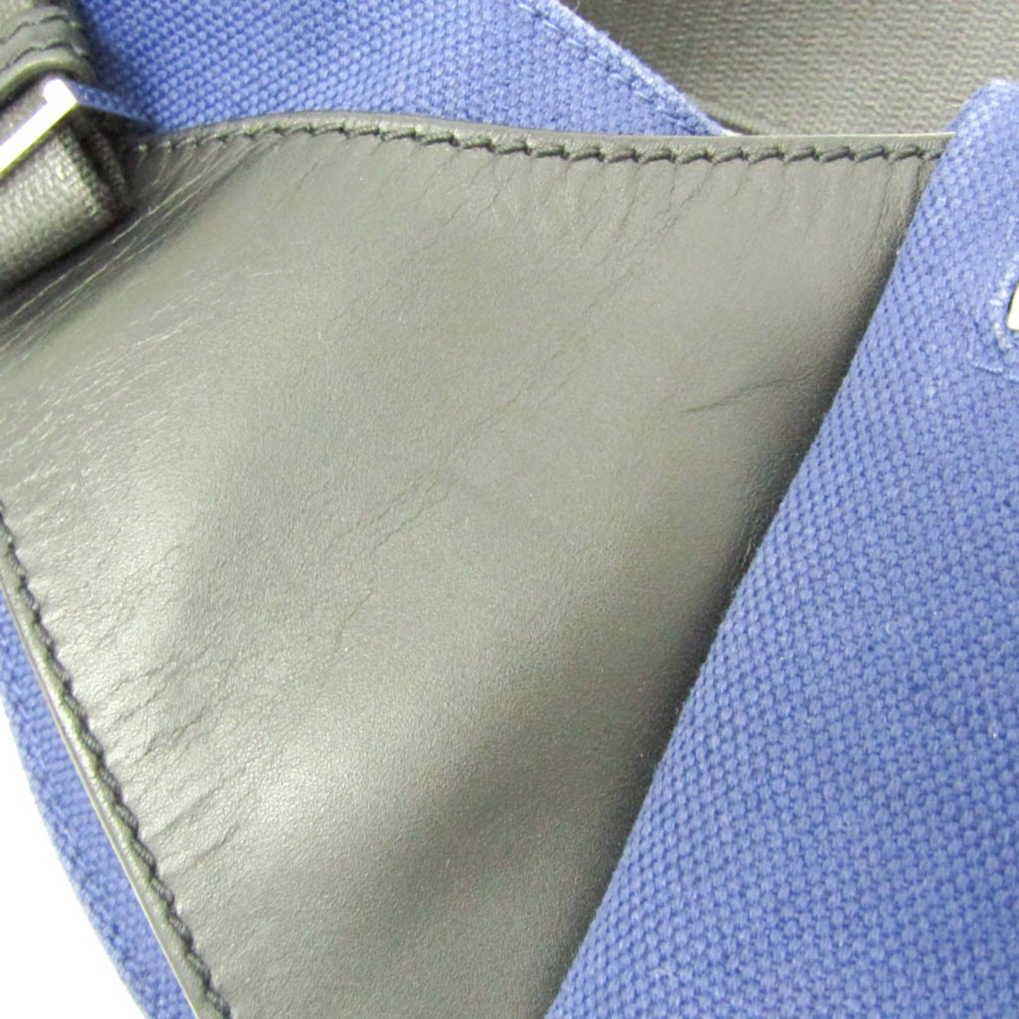 Balenciaga 433625 Men,Women Canvas,Leather Fanny Pack,Sling Bag Black,Royal Blue