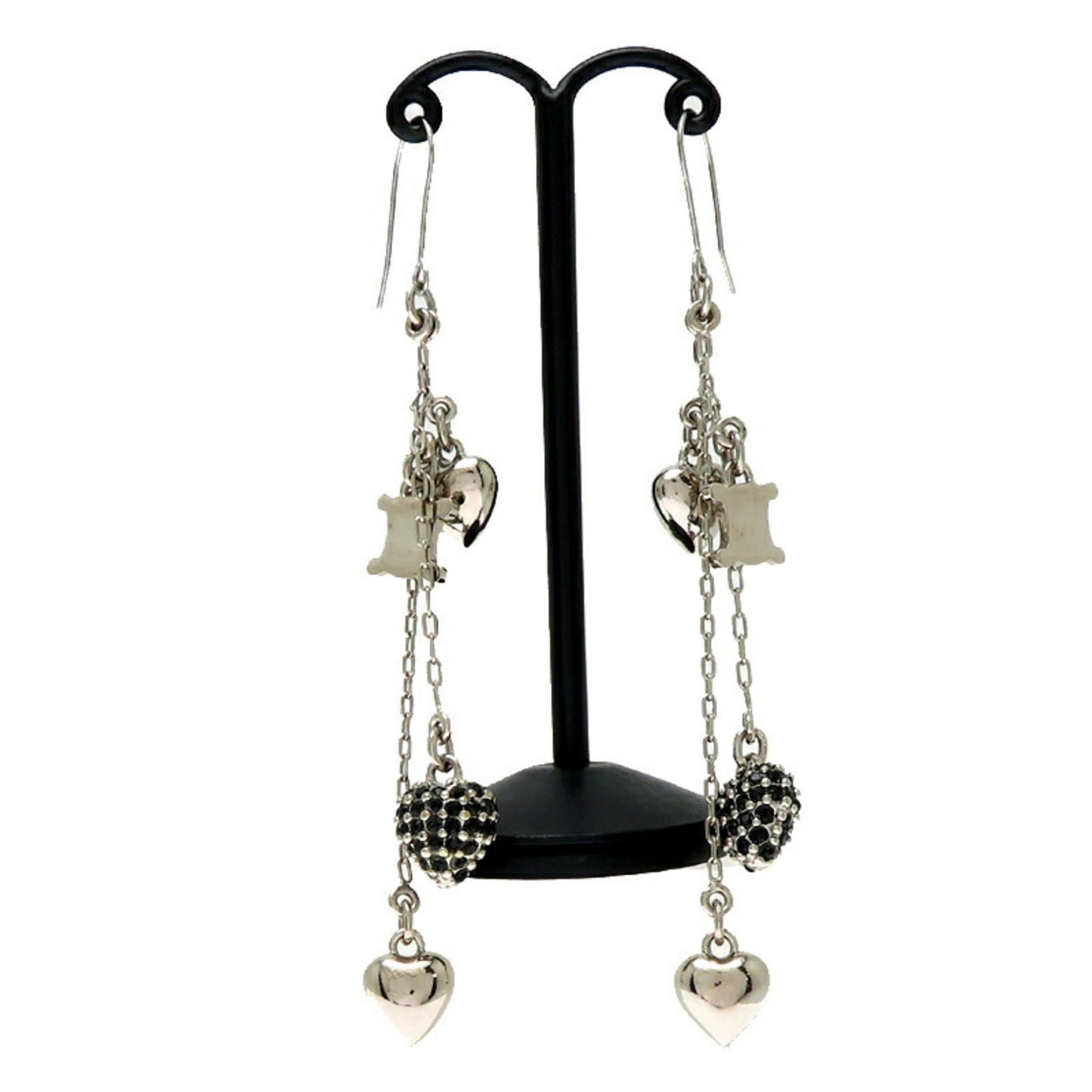 Celine Triomphe Charm Women's Metal Earrings