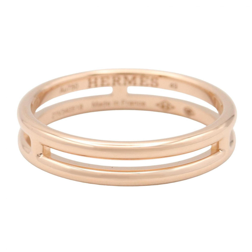 Hermes Ariane Ring, 18K Pink Gold (18KPG), Tone, for Men and Women — Like New