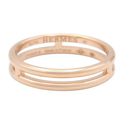 Hermes Ariane Ring, 18K Pink Gold (18KPG), Tone, for Men and Women — Like New