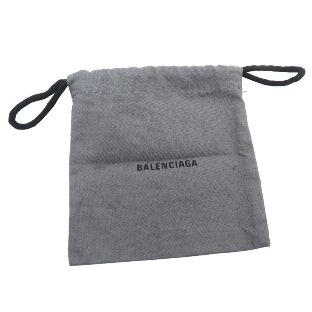 Balenciaga Cash Mini Wallet, Women's and Men's Tri-fold Wallet 594312, Calfskin, Black