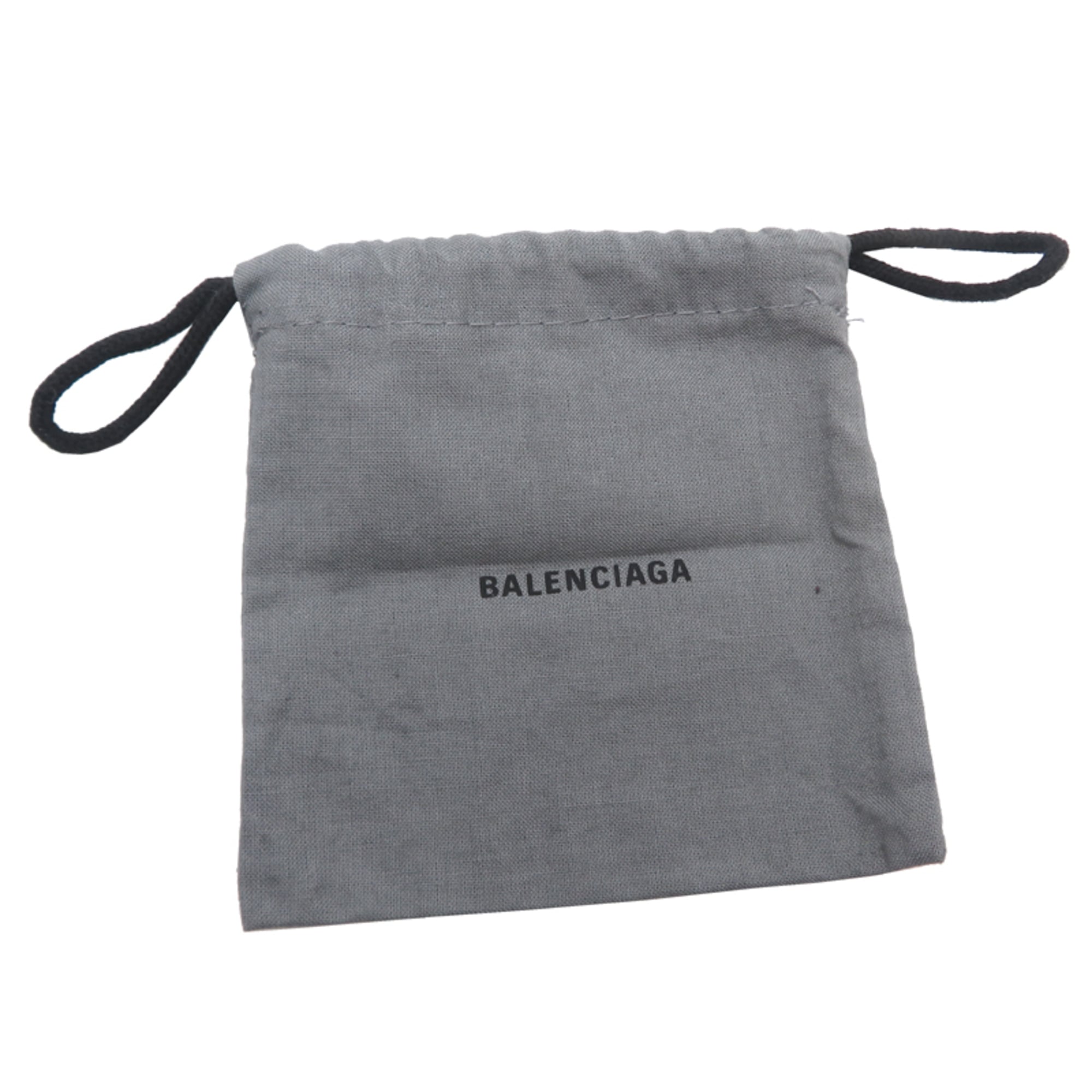 Balenciaga Cash Mini Wallet, Women's and Men's Tri-fold Wallet 594312, Calfskin, Black