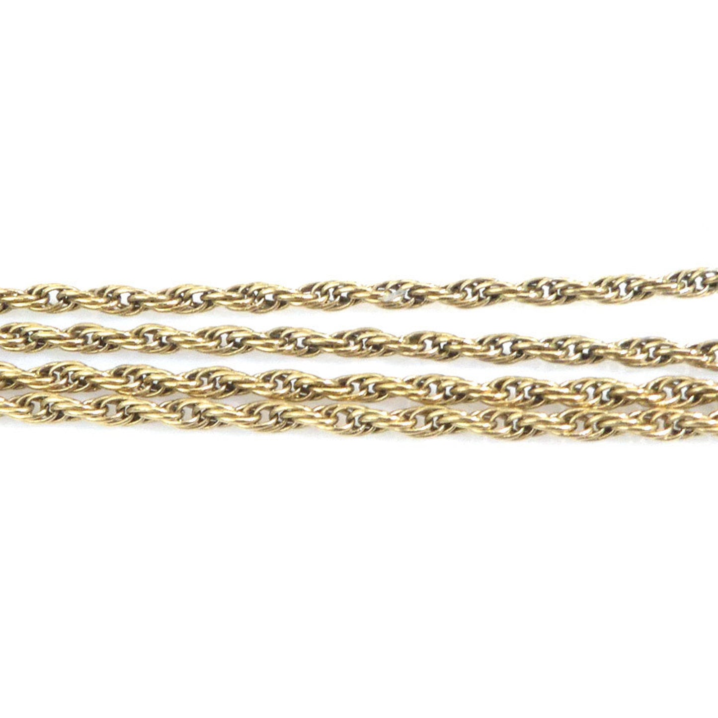 CHANEL Women's Metal Necklace with Faux Pearls in Gold and White (r10794i)
