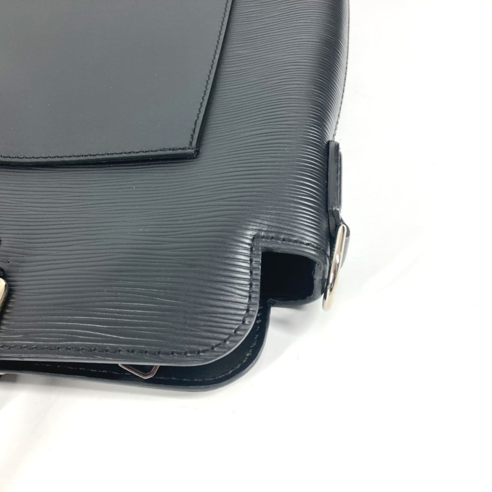 LOUIS VUITTON M58847 Epi Brooks Tote Bag Handbag Shoulder Business Leather Men's Noir Black — Like New