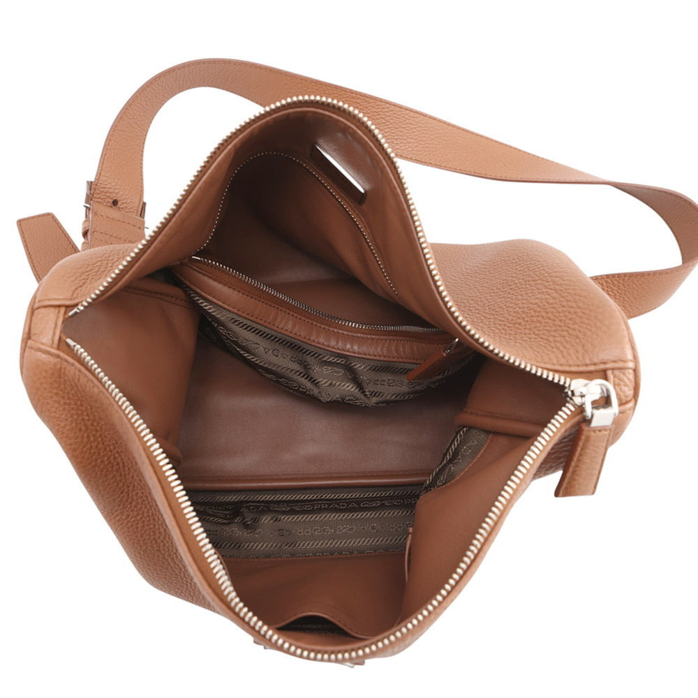 Prada shoulder bag Vitello Daino grain leather 2VH182 PRADA handbag — Like New