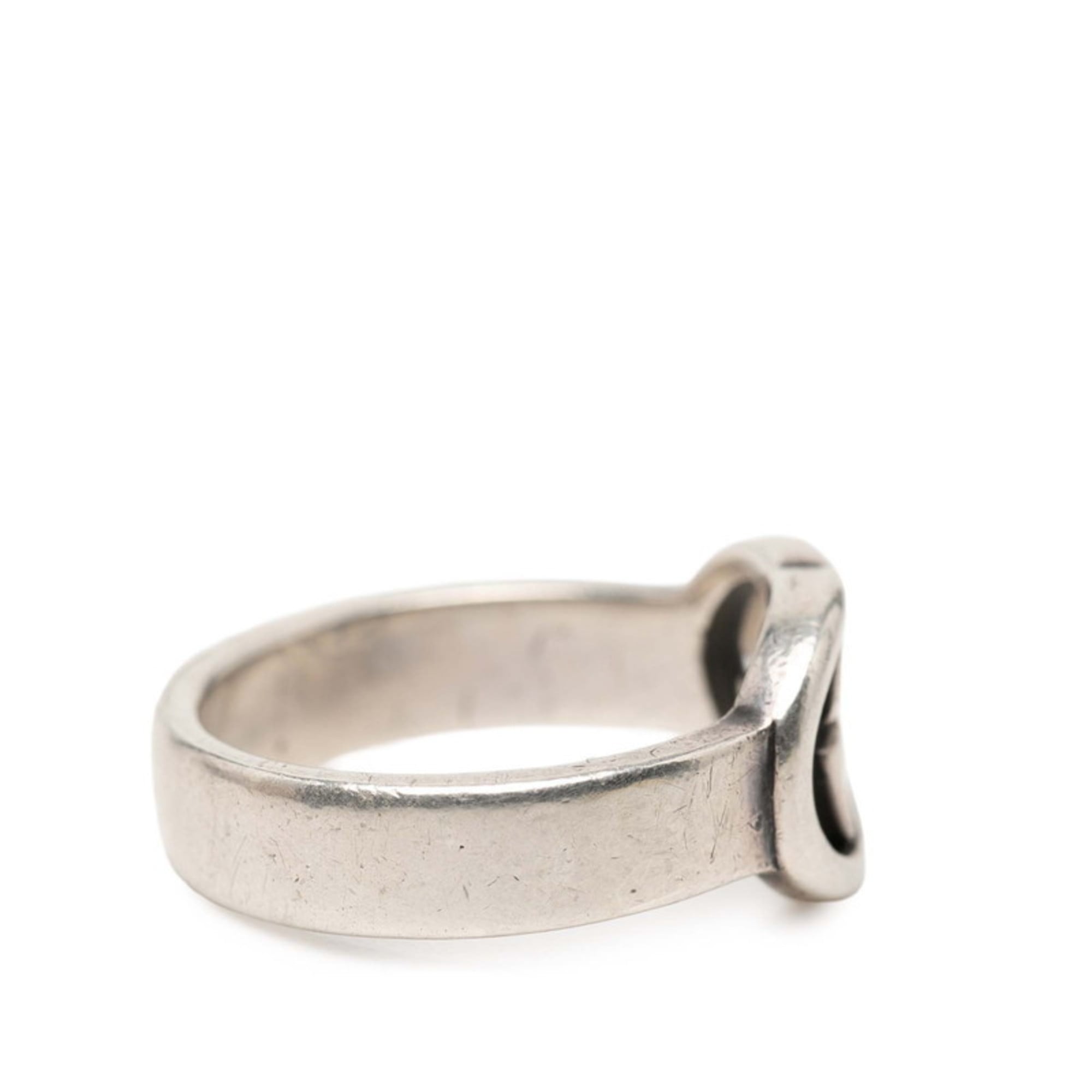 Gucci Interlocking G Ring #15 SV925 Silver Women's GUCCI