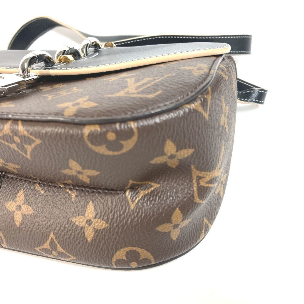LOUIS VUITTON M44115 Monogram Chain It PM Bag Handbag Shoulder Canvas Women's Brown MO-240721-2 — Like New