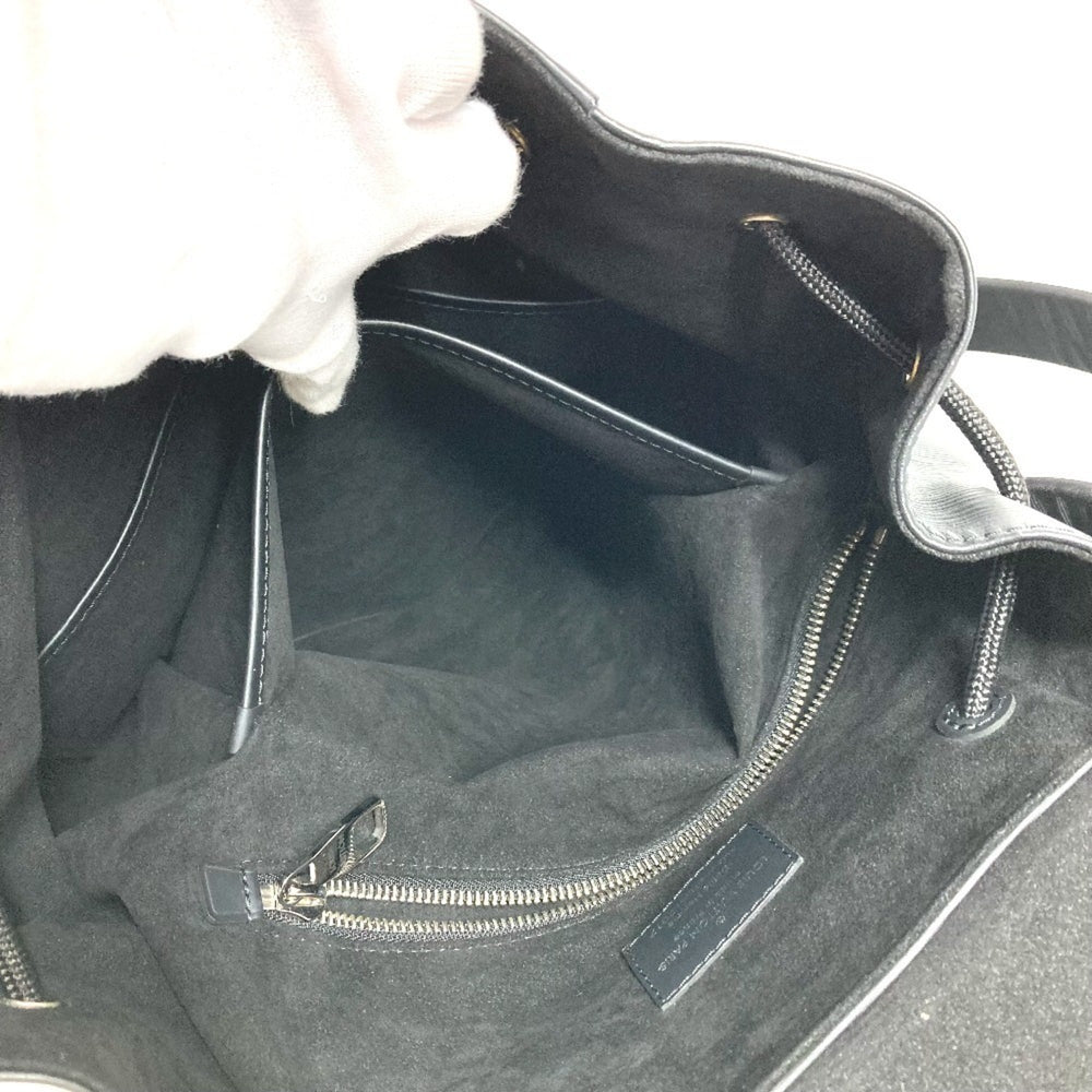 LOUIS VUITTON M53413 Epi Supreme Collaboration Christopher PM Backpack Bag Rucksack Leather Men's Noir Black — Like New