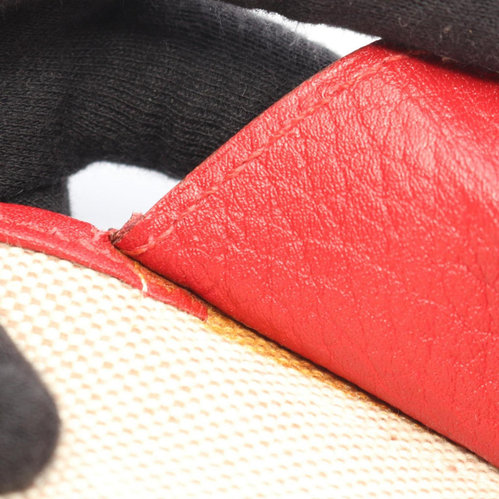 Hermes Hermès Jige PM Second Bag/Clutch Bag, Leather Fjord, Women's, Red