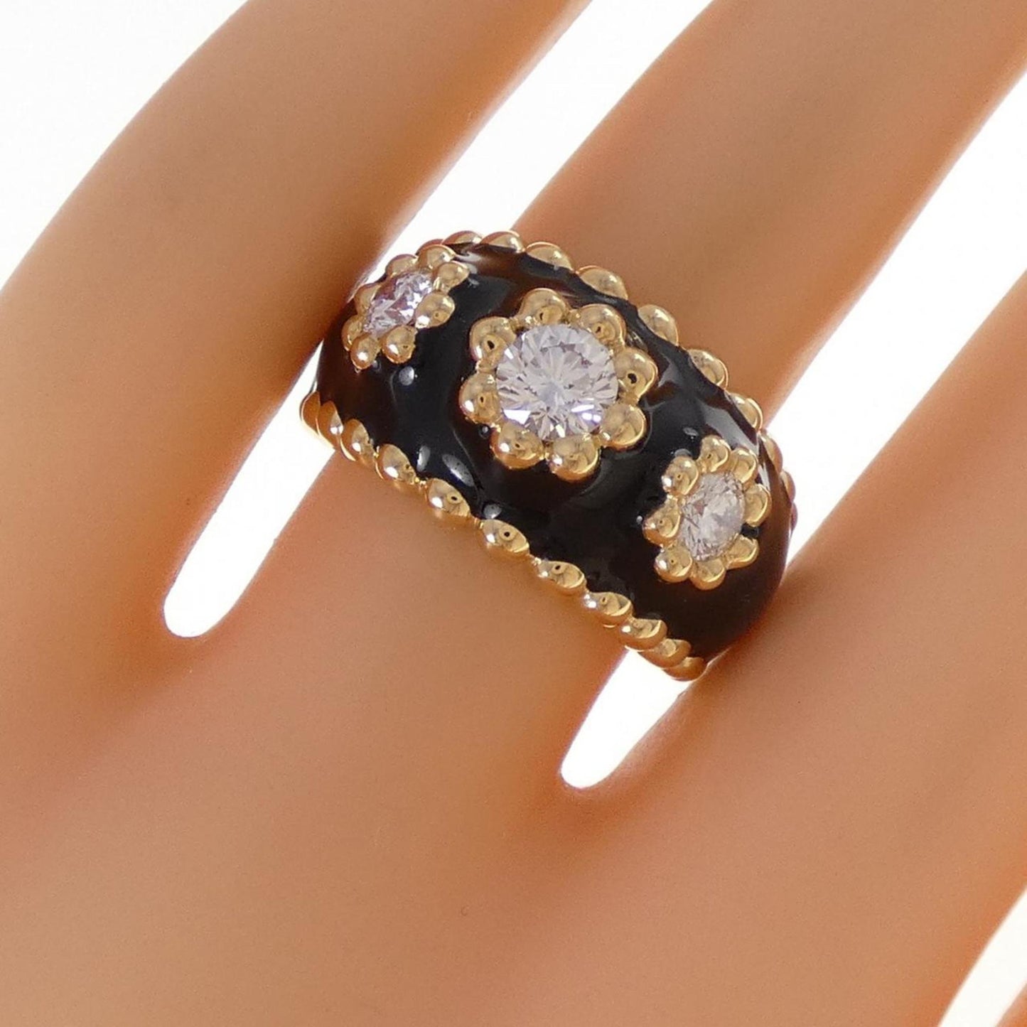 Chanel resin ring