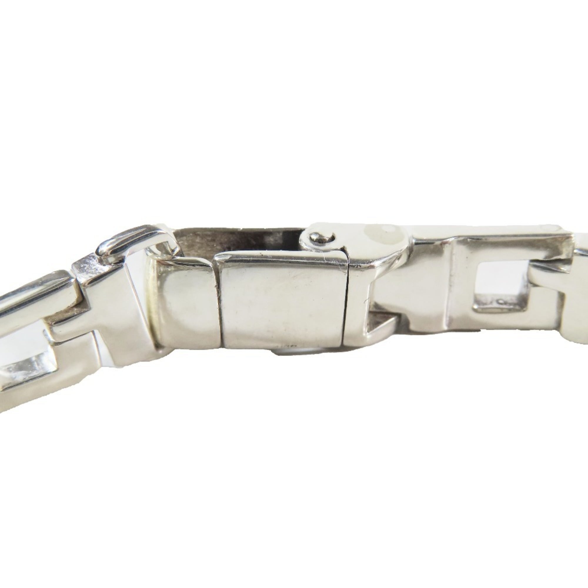 GUCCI G logo chain bracelet in 925 silver. Accessory jewelry for men and women.