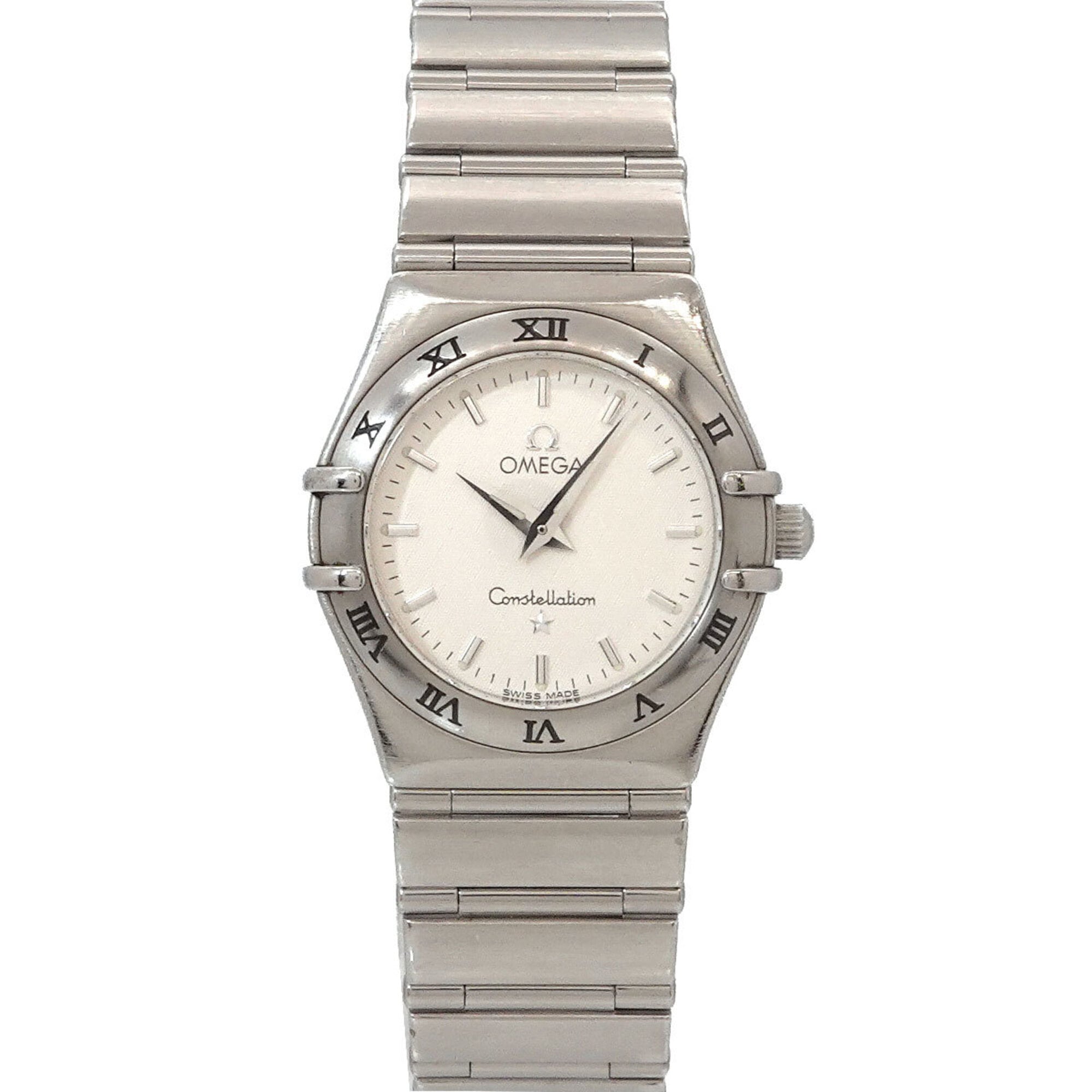 Omega Constellation 1572 30 Ladies' Watch, Silver, Quartz Watch — Very Good