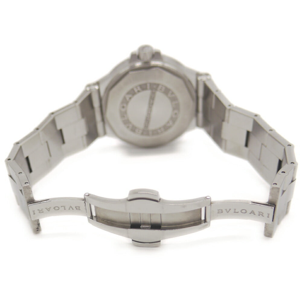BVLGARI Diagono Date DG40S Automatic Black Dial Watch — Good