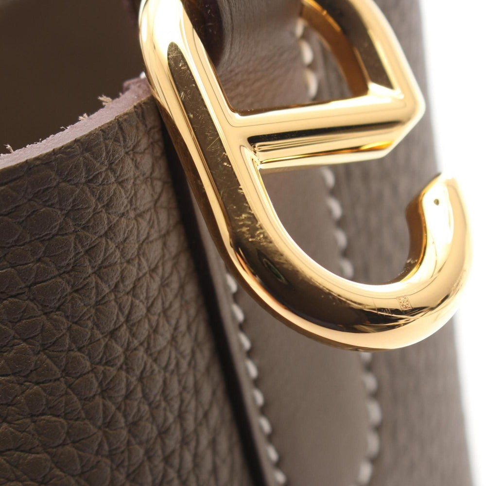 Hermes In the Loop 18 Handbag, Leather, Taurillon Clemence Women's, Gray — New - Store Return