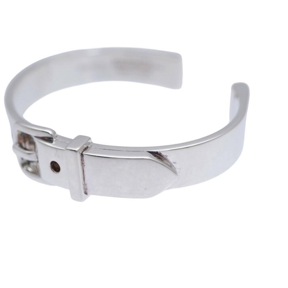 Hermes Boucle Cellier Bangle Silver 925 Bracelet 1059HERMES — Like New