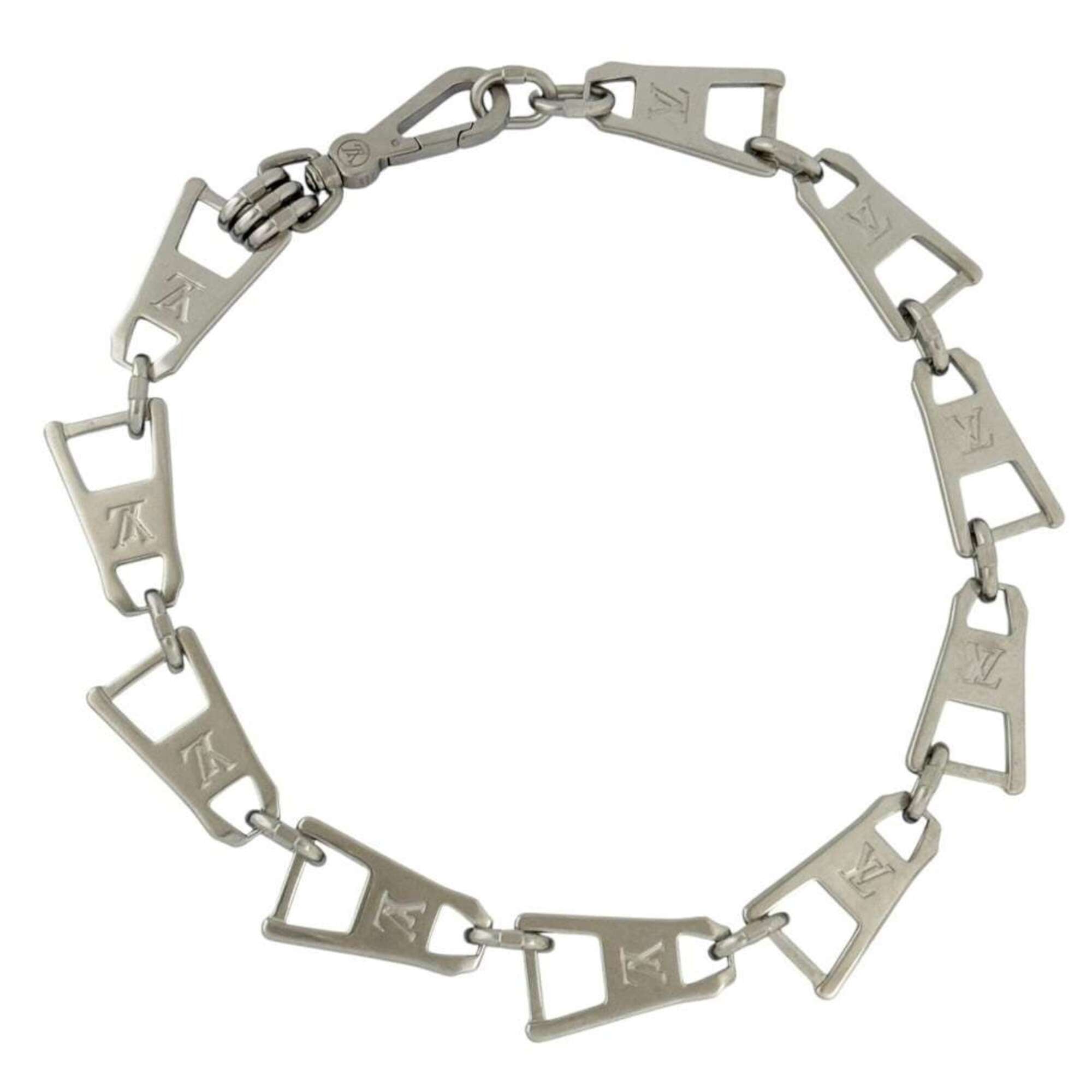 Louis Vuitton Men's Chain Link Necklace LV Zip 2021 — Like New