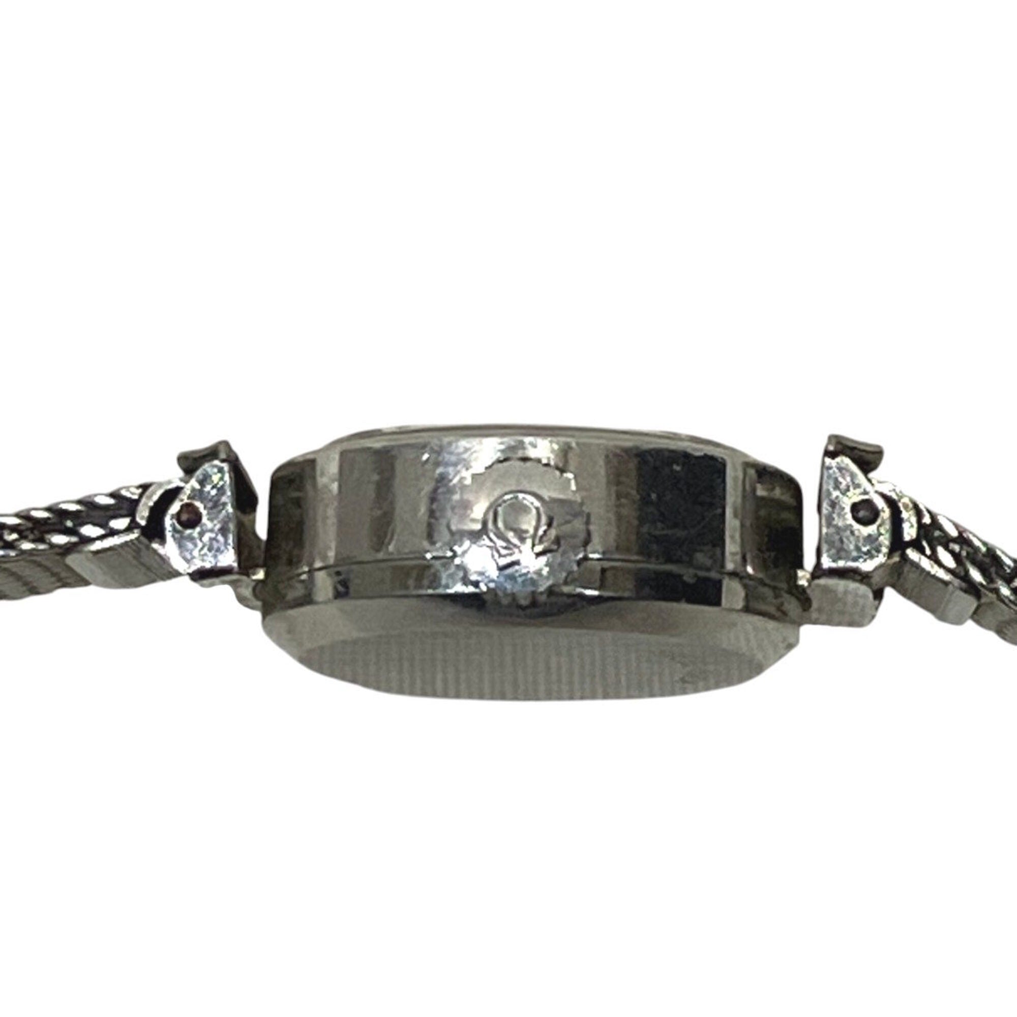 Omega De Ville watch, total weight 20g, stainless steel, manual winding, silver dial, 511.285 — Good