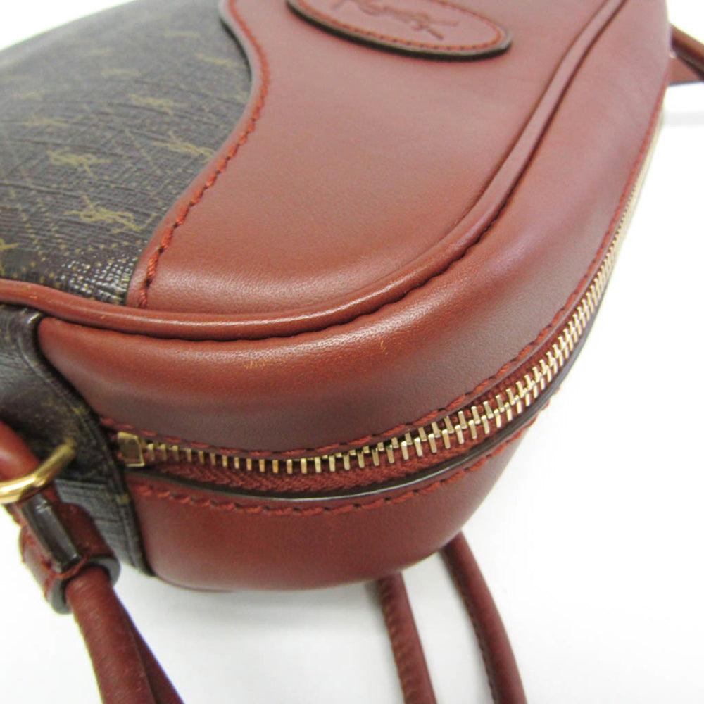 Yves Saint Laurent 675260 Women's Leather Shoulder Bag Brown — Like New