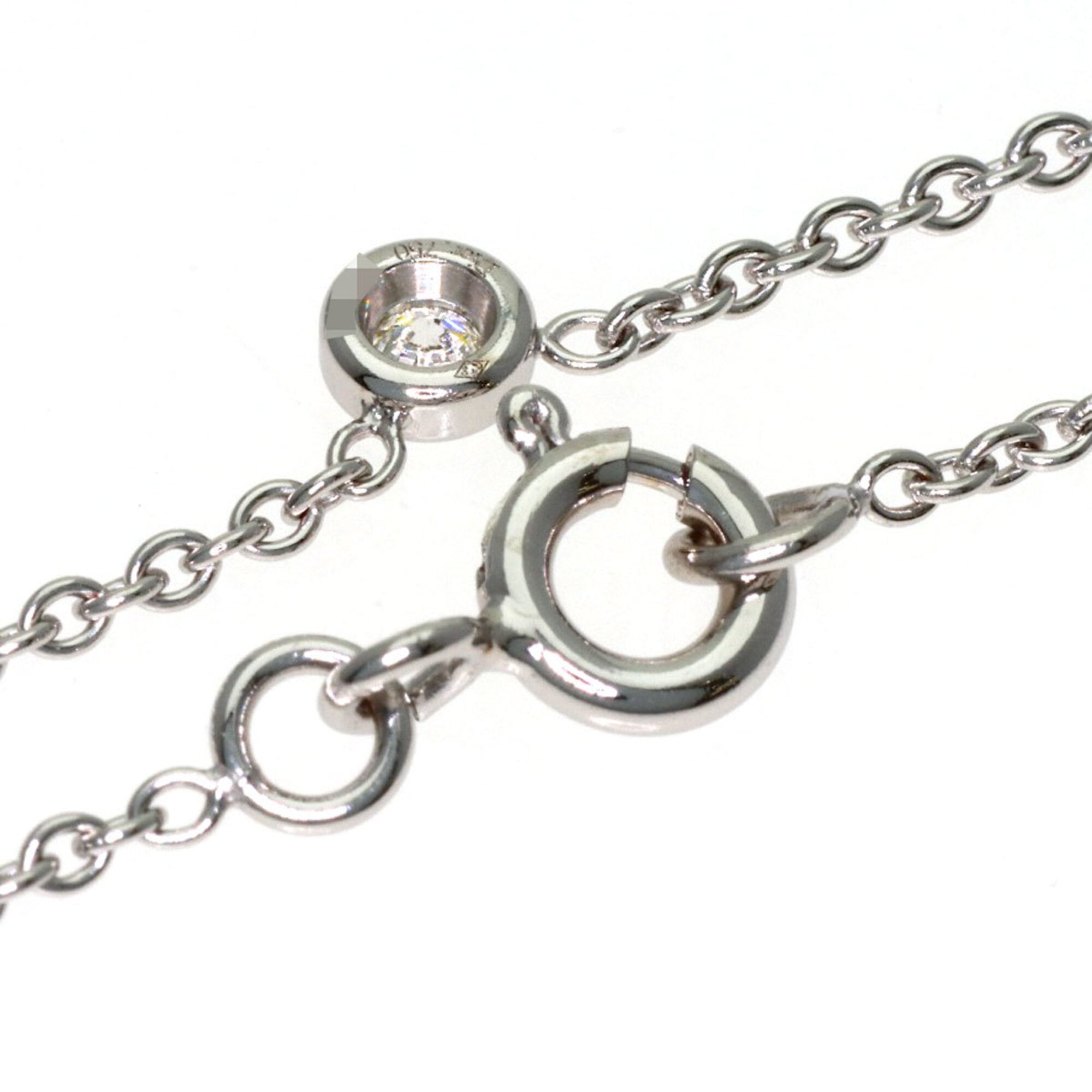 Christian Dior Dior Mimi Oui Diamond Necklace 18K White Gold Women's — Like New