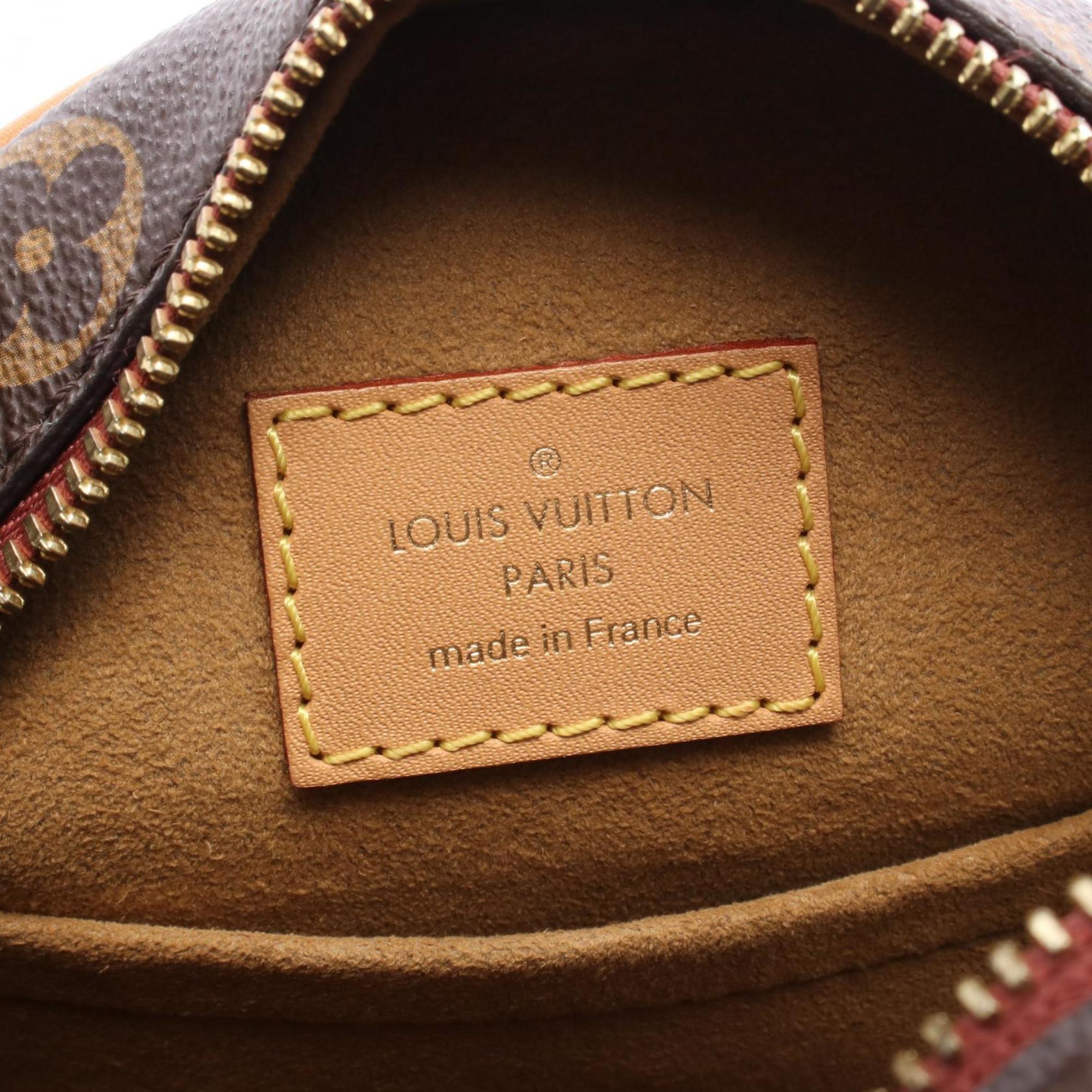 Louis Vuitton Boite Chapeau Souple PM Shoulder Bag, Coated Canvas and Leather, Monogram, Women's, Brown, M45149