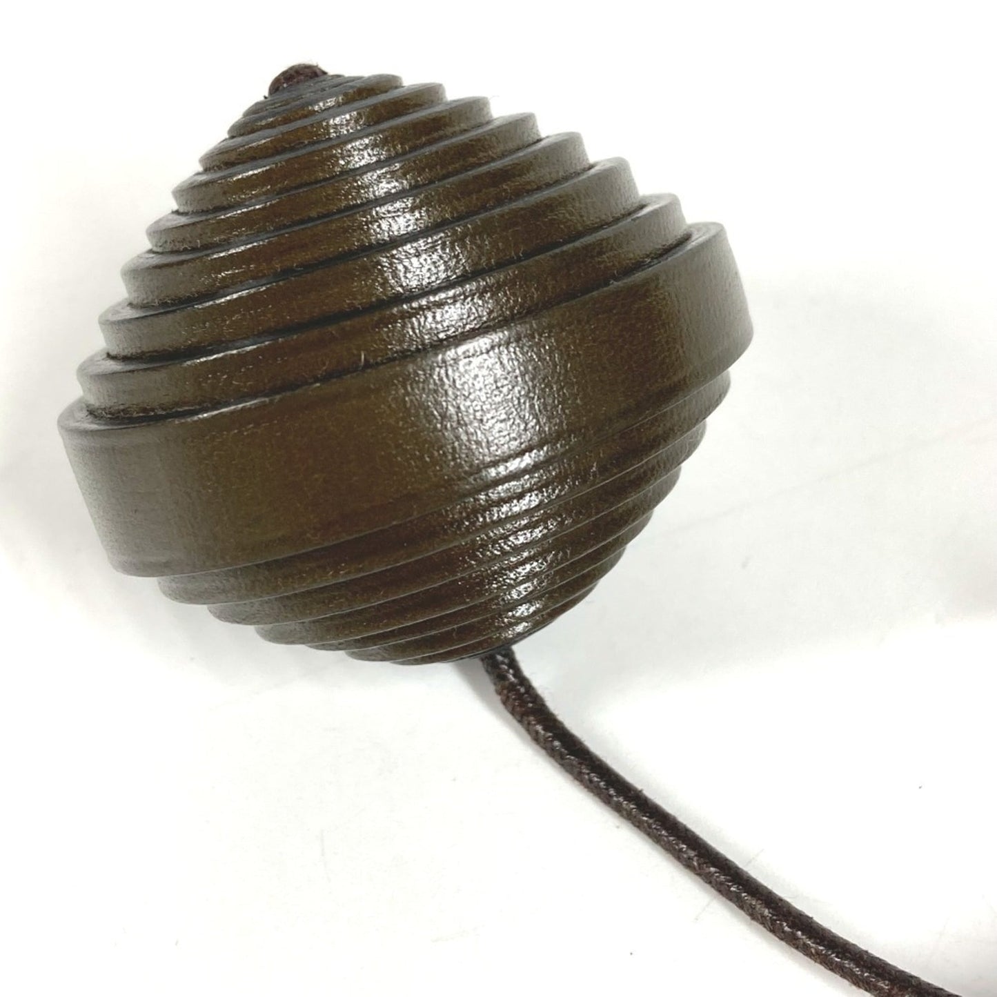 HERMES Jojoba Necklace, Accessory, Jewelry, Choker Leather, Women's, Purple