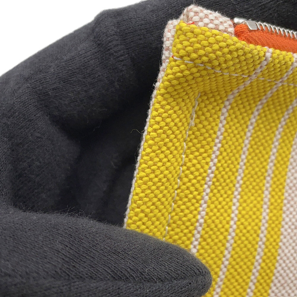 Hermes Flat Pouch Maillon Marin Cotton HERMES — Like New