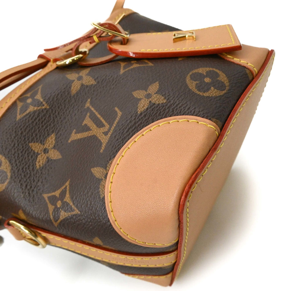 LOUIS VUITTON Louis Vuitton Noe Purse Monogram Canvas Leather Shoulder Bag Brown M57099 — Like New