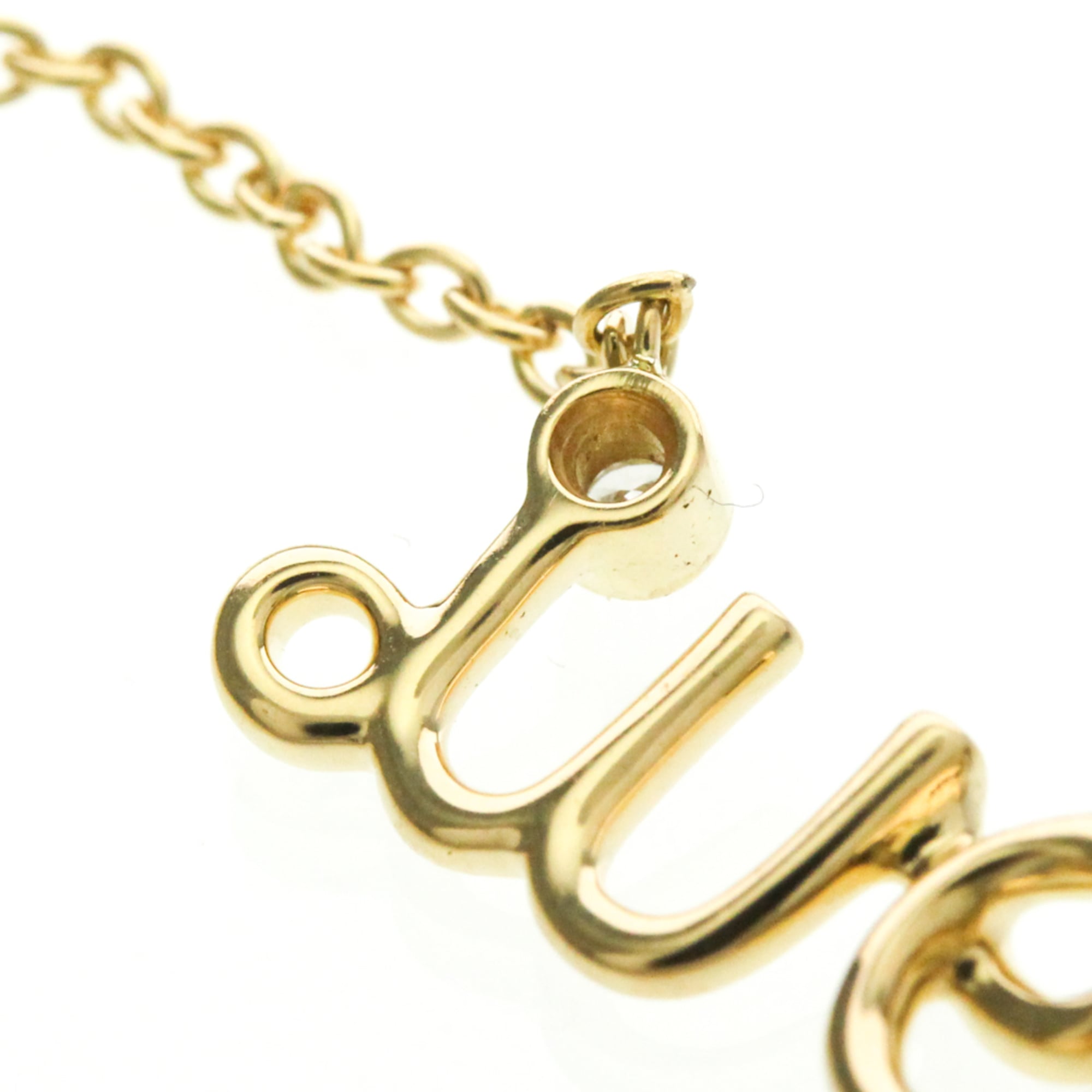 Christian Dior Dior Amour Yellow Gold (18K) Diamond Men,Women Fashion Pendant Necklace (Gold)