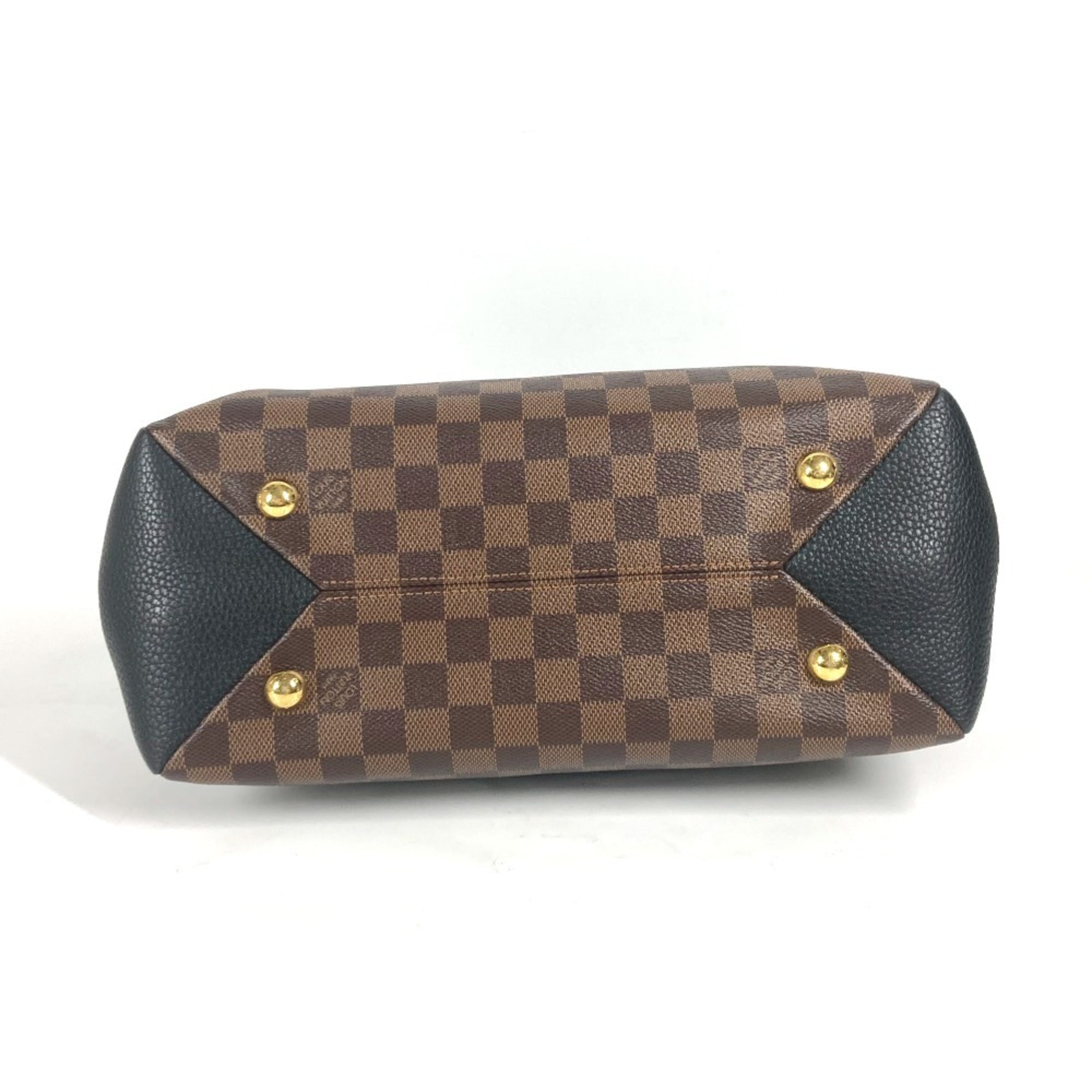 LOUIS VUITTON N41673 Damier Brittany Handbag Shoulder Bag Tote Canvas Women's Ebene Brown L-240829-8 — Like New
