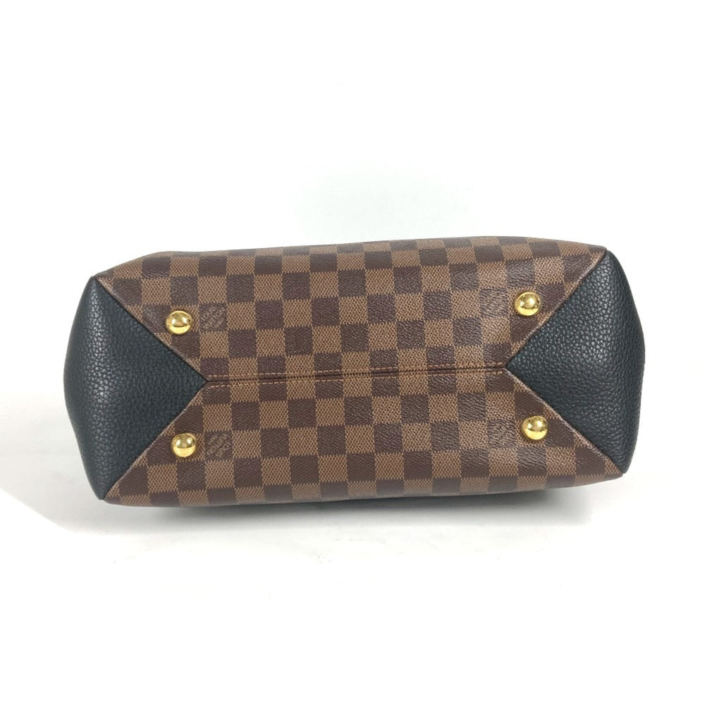 LOUIS VUITTON N41673 Damier Brittany Handbag Shoulder Bag Tote Canvas Women's Ebene Brown L-240829-8 — Like New