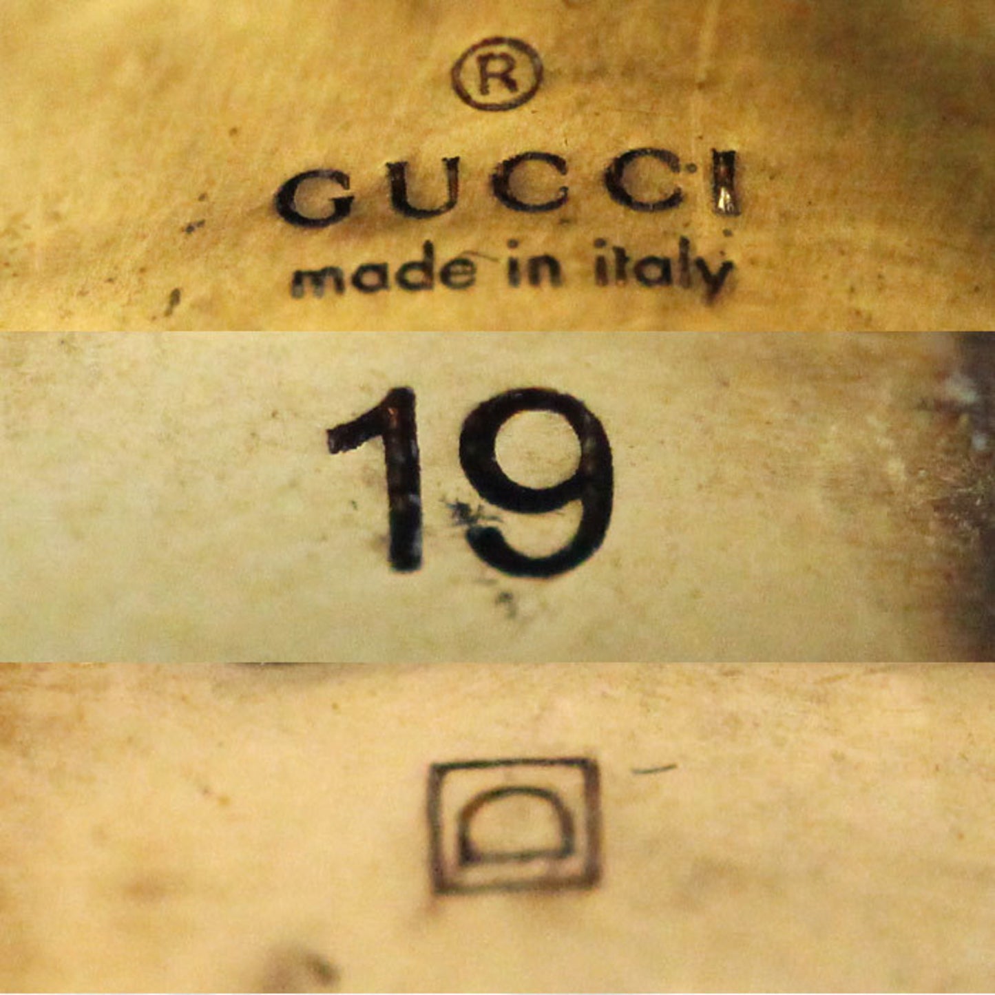 GUCCI Gucci Metal Double Tiger Head Color Stone Ring Size 18 Men's