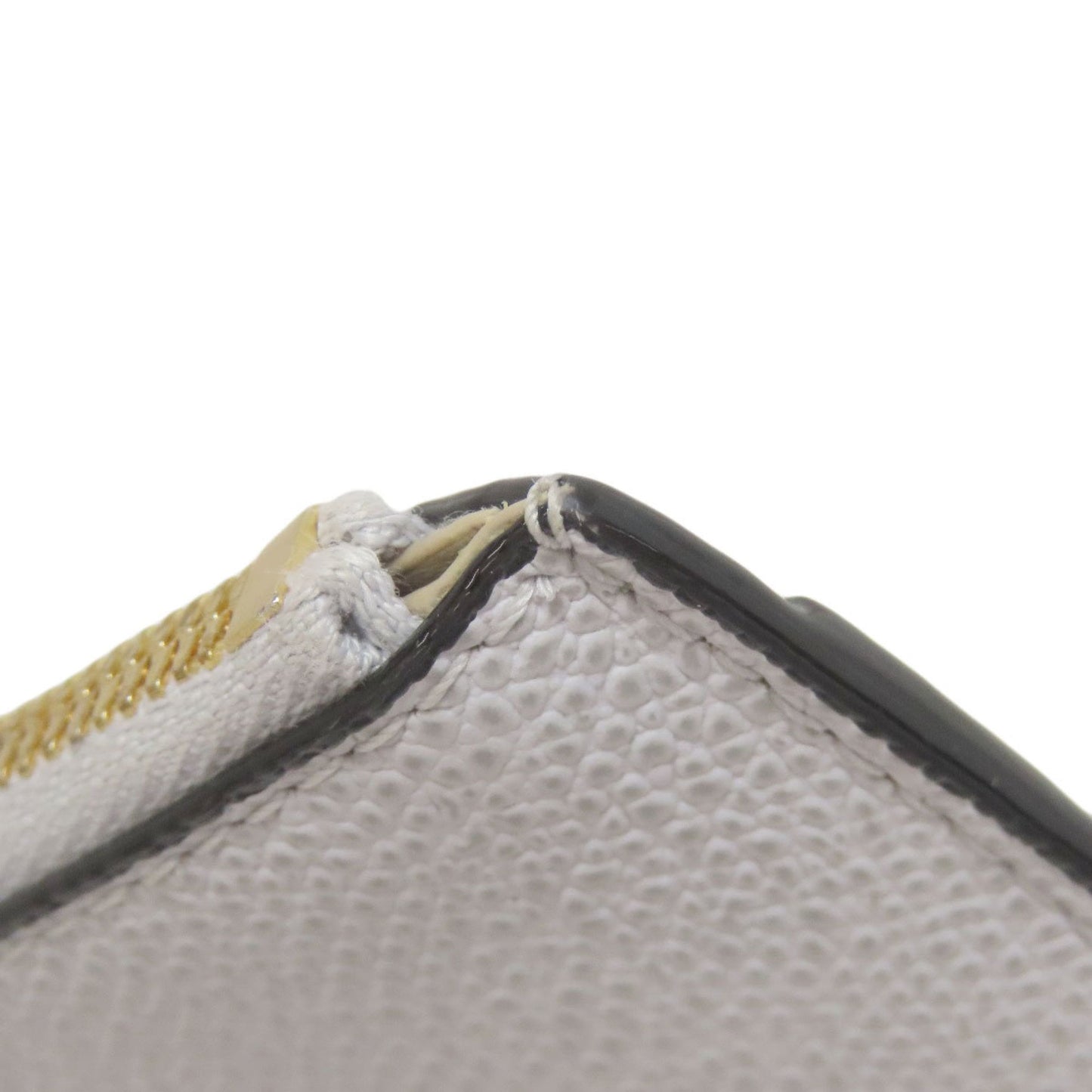 Valextra logo coin case leather women's