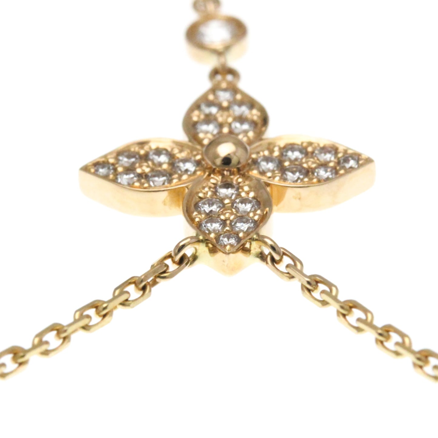 Louis Vuitton Pandantif Starblossom Diamond Necklace Pink Gold (18K) Diamond,Mother Of Pearl Women,Men Fashion Pendant Necklace (Pink Gold)