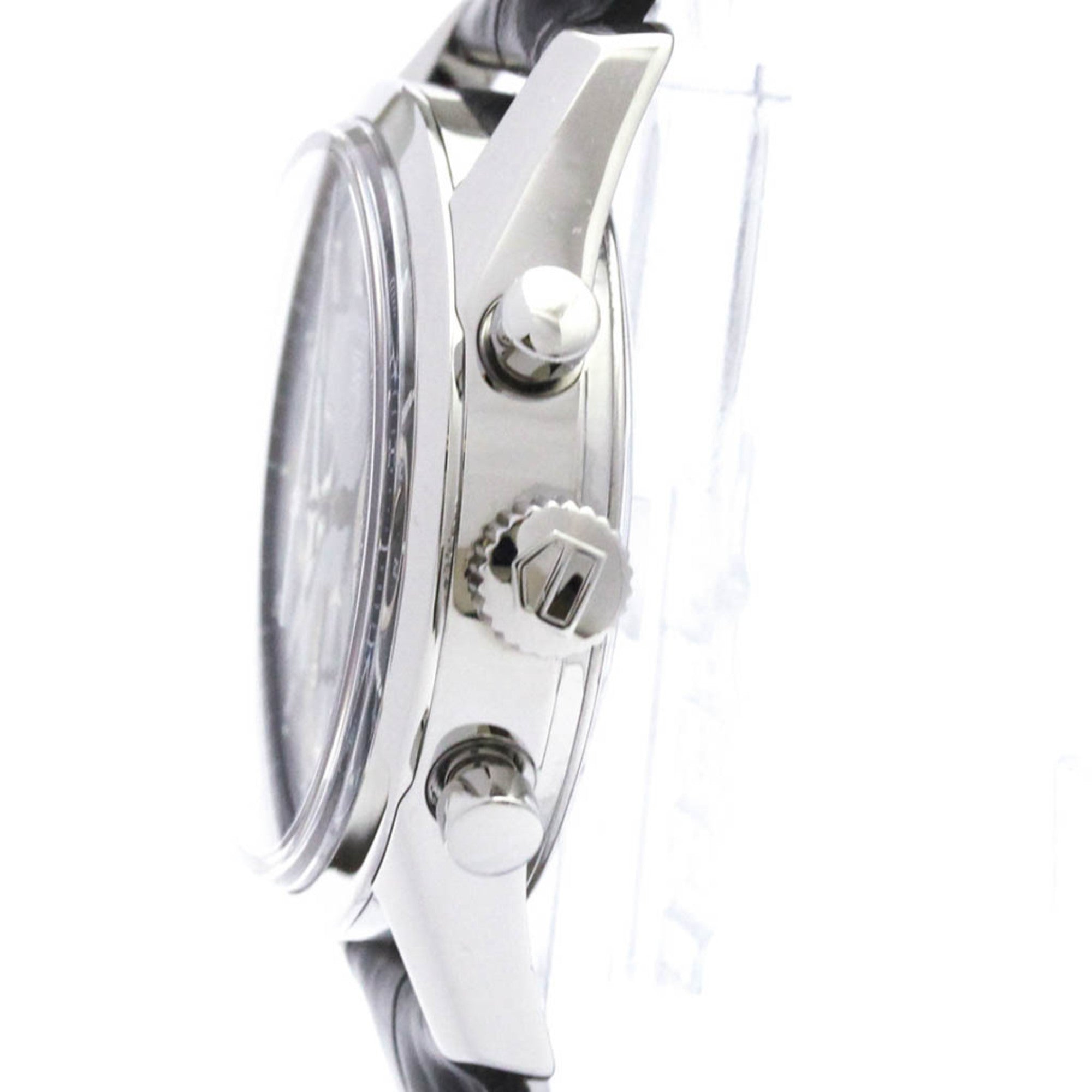 TAG HEUER Carrera Chronograph Steel Automatic Watch CV2113 Polished — Very Good