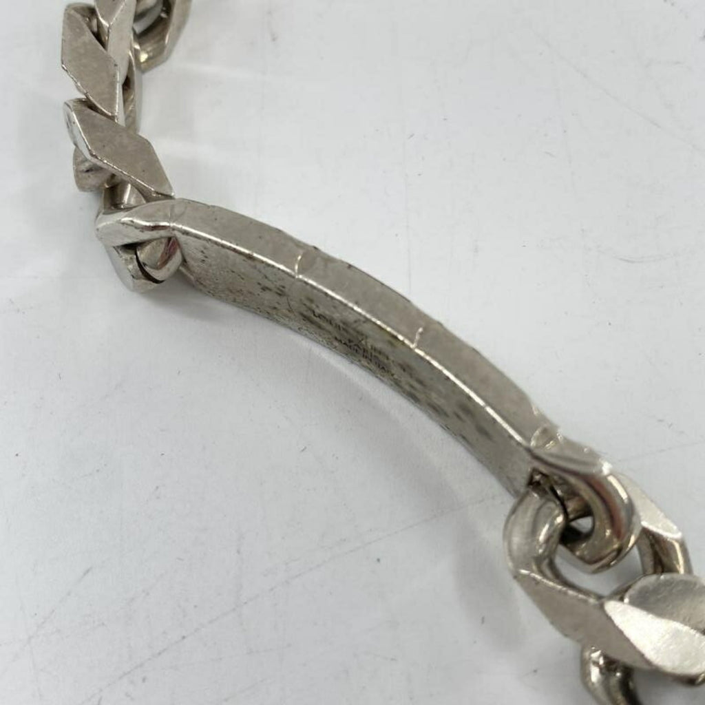 LOUIS VUITTON Chain Bracelet M62486 Monogram Silver Louis Vuitton