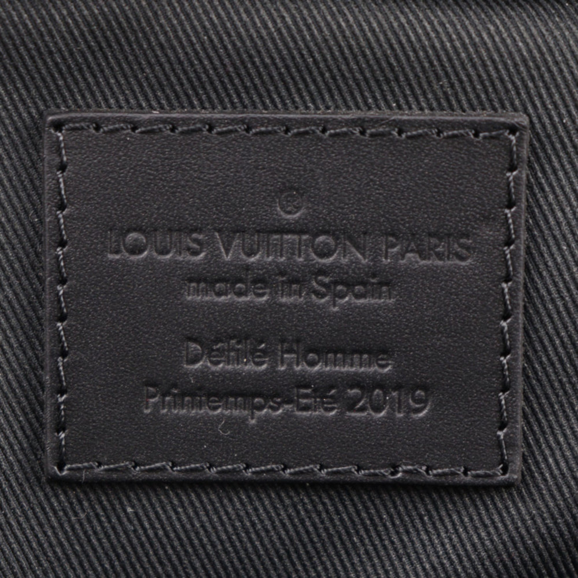 LOUIS VUITTON Solar Ray Utility Side Bag Shoulder M44477 Monogram Canvas Leather Brown Black Body Pouch Vuitton — Like New