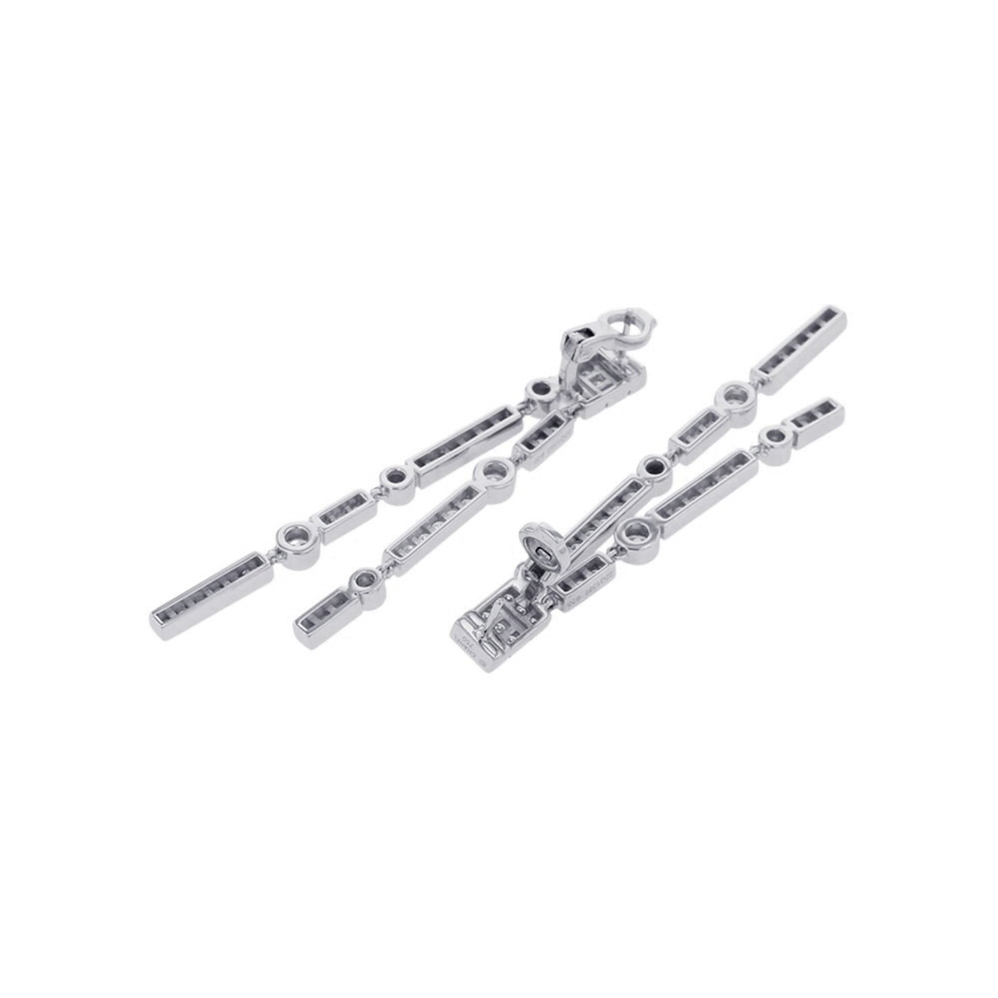 CHANEL 1932 Bijoux de Diamant Diamond Earrings 18KWG