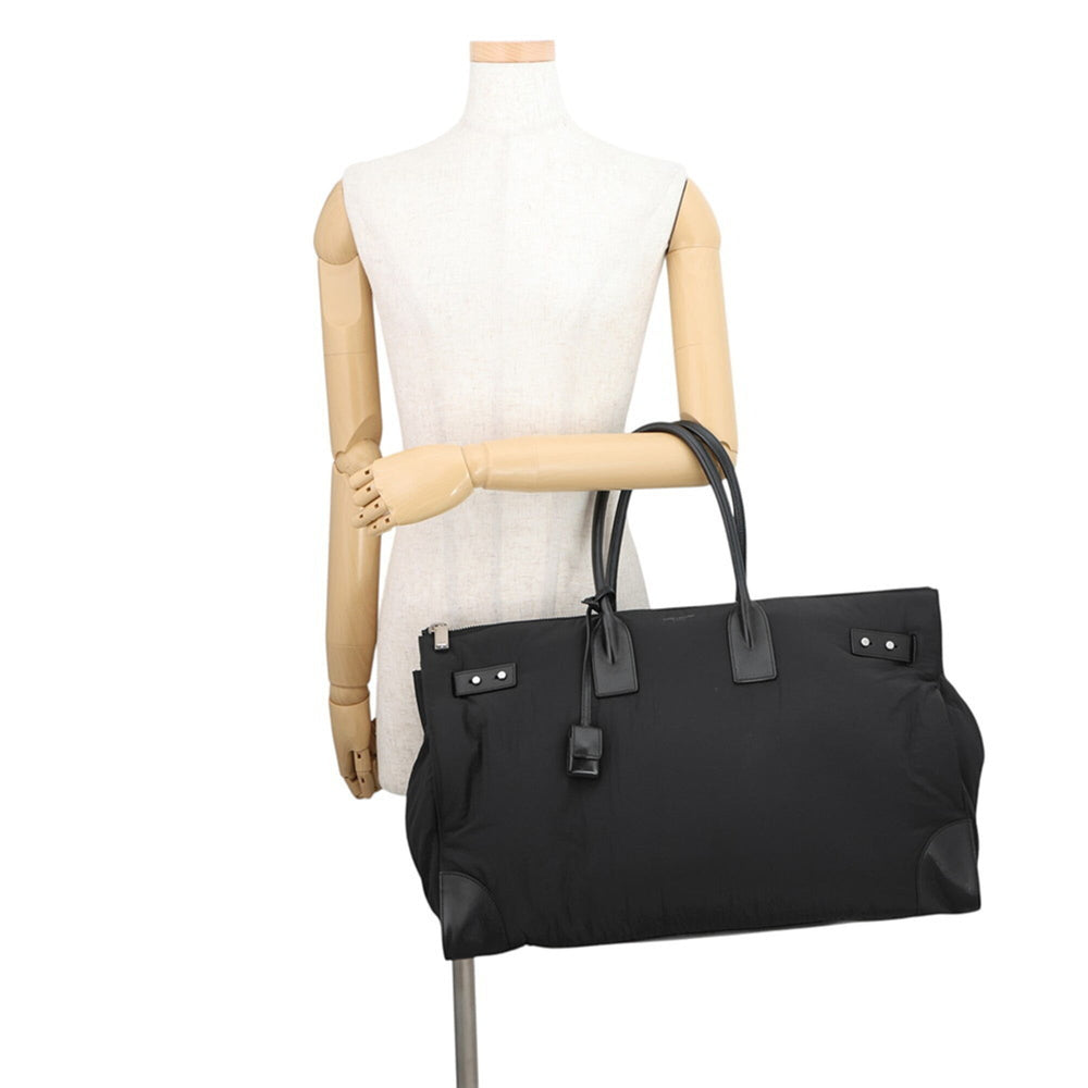 Yves Saint Laurent Saint Laurent Paris Tote Bag Sac de Jour Nylon Duffle 798526 SAINT LAURENT PARIS Black Handbag — Like New