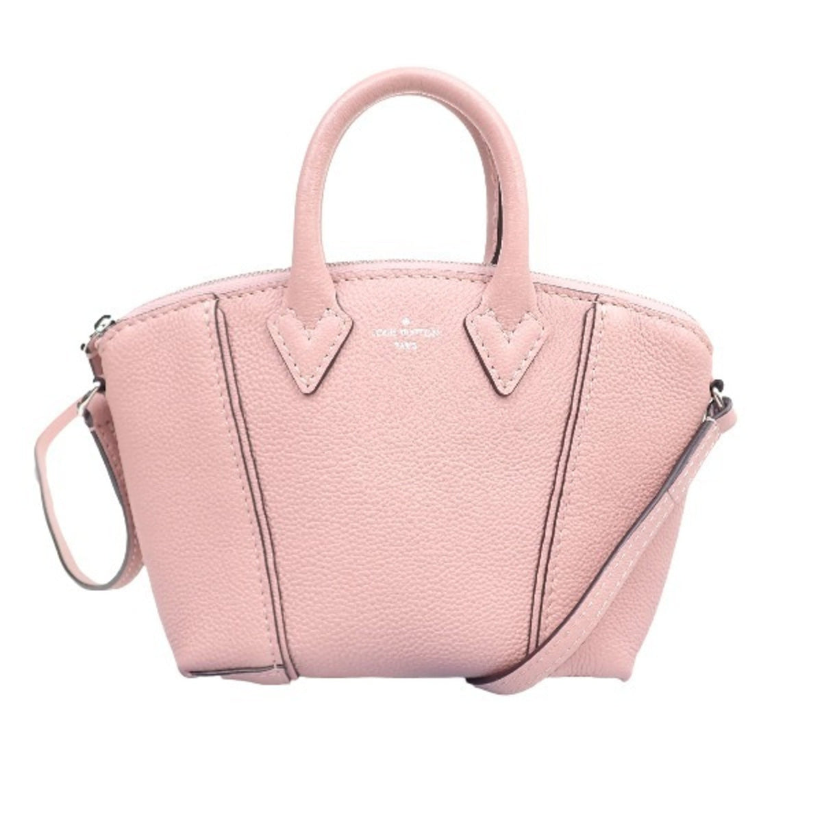 LOUIS VUITTON Nanolockit Parnasea M61256 Louis Vuitton Magnolia Shoulder Bag LV — Like New