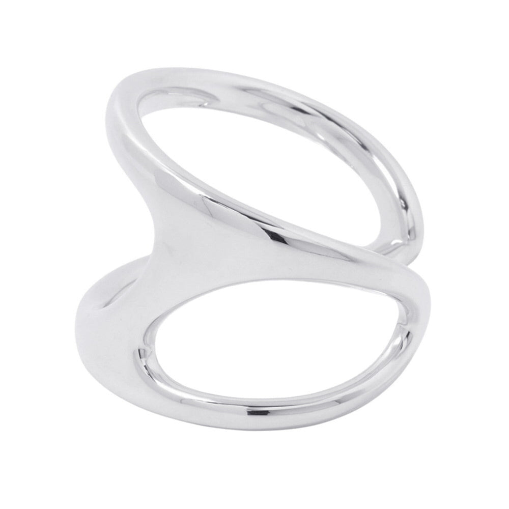 Hermes Chaine d'Ancre Punk Bangle GM SV925 Silver Size 14 HERMES — Like New