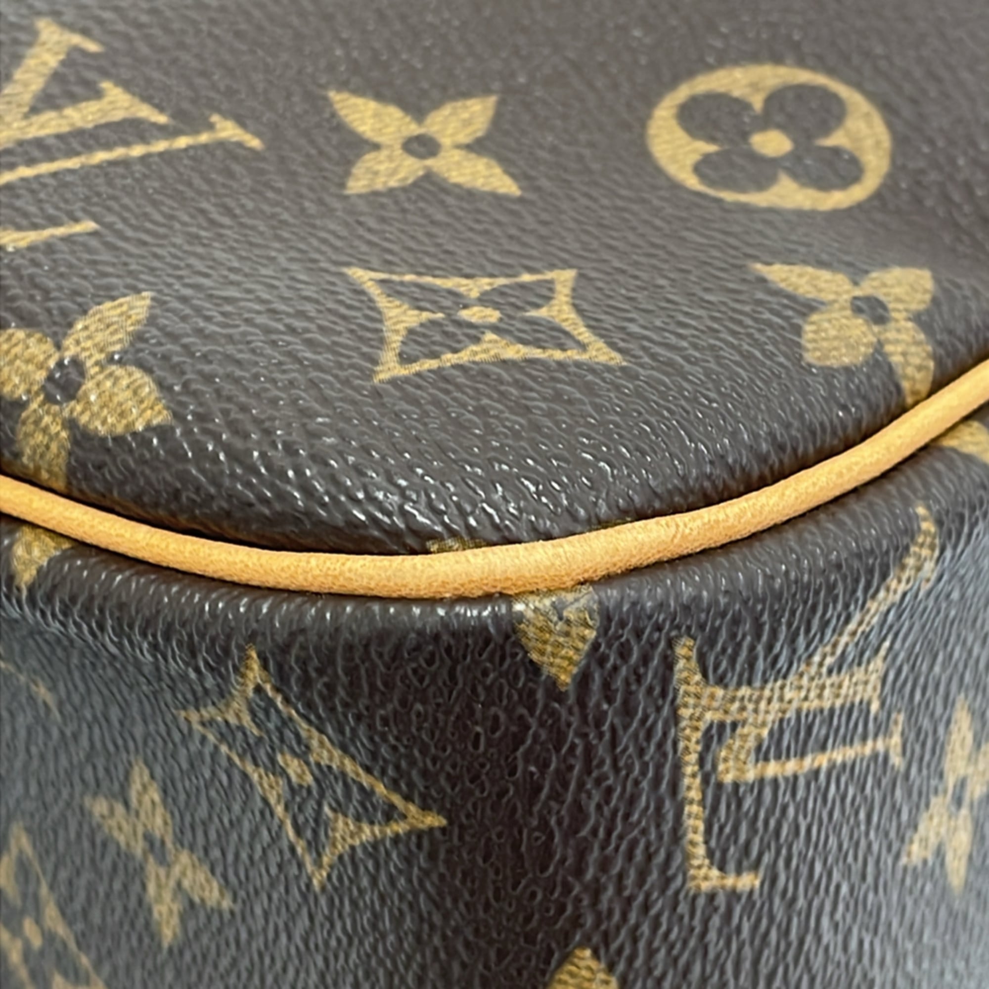 LOUIS VUITTON Louis Vuitton Monogram Cite GM Shoulder Bag M51181 Brown Women's — Like New