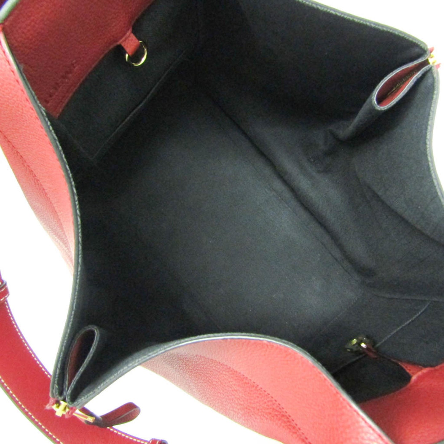 Loewe Hammock Medium Women's Leather Handbag,Shoulder Bag Red Color