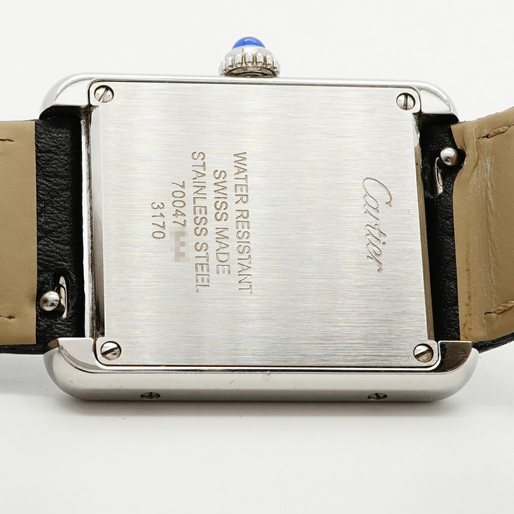 Cartier Tank Solo SM WSTA0030 Silver Dial Women's Watch — Good