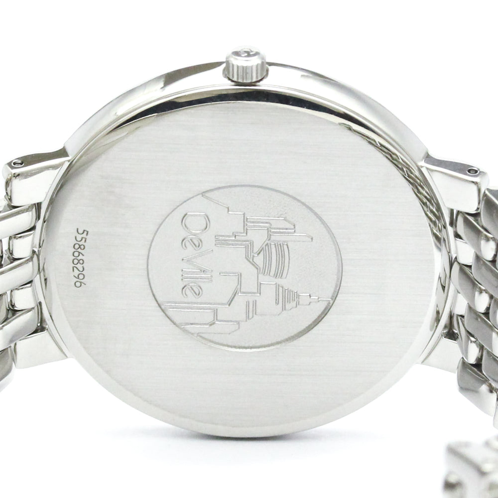 OMEGA De Ville Stainless Steel Quartz Mens Watch 7500.31 Polished — Very Good