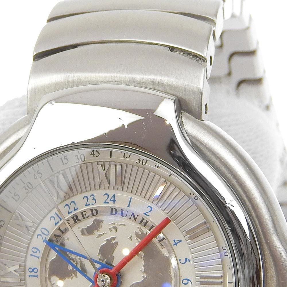 Dunhill Millennium GMT Watch 1844 Limited Edition BB8023 Stainless Steel Automatic White Dial Ladies I120224036 — Very Good