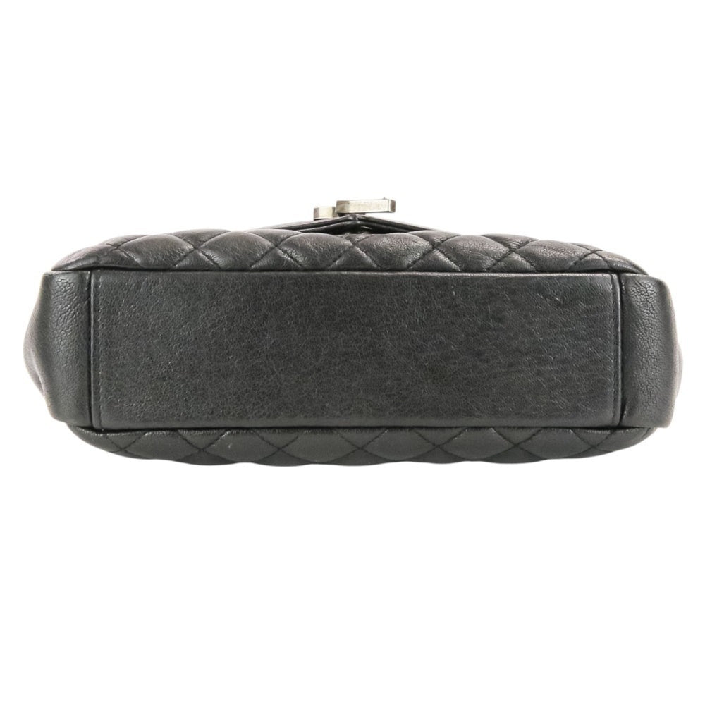 Yves Saint Laurent SAINT LAURENT PARIS Classic Small Satchel Leather Shoulder Bag 428125 Black Women's — Like New