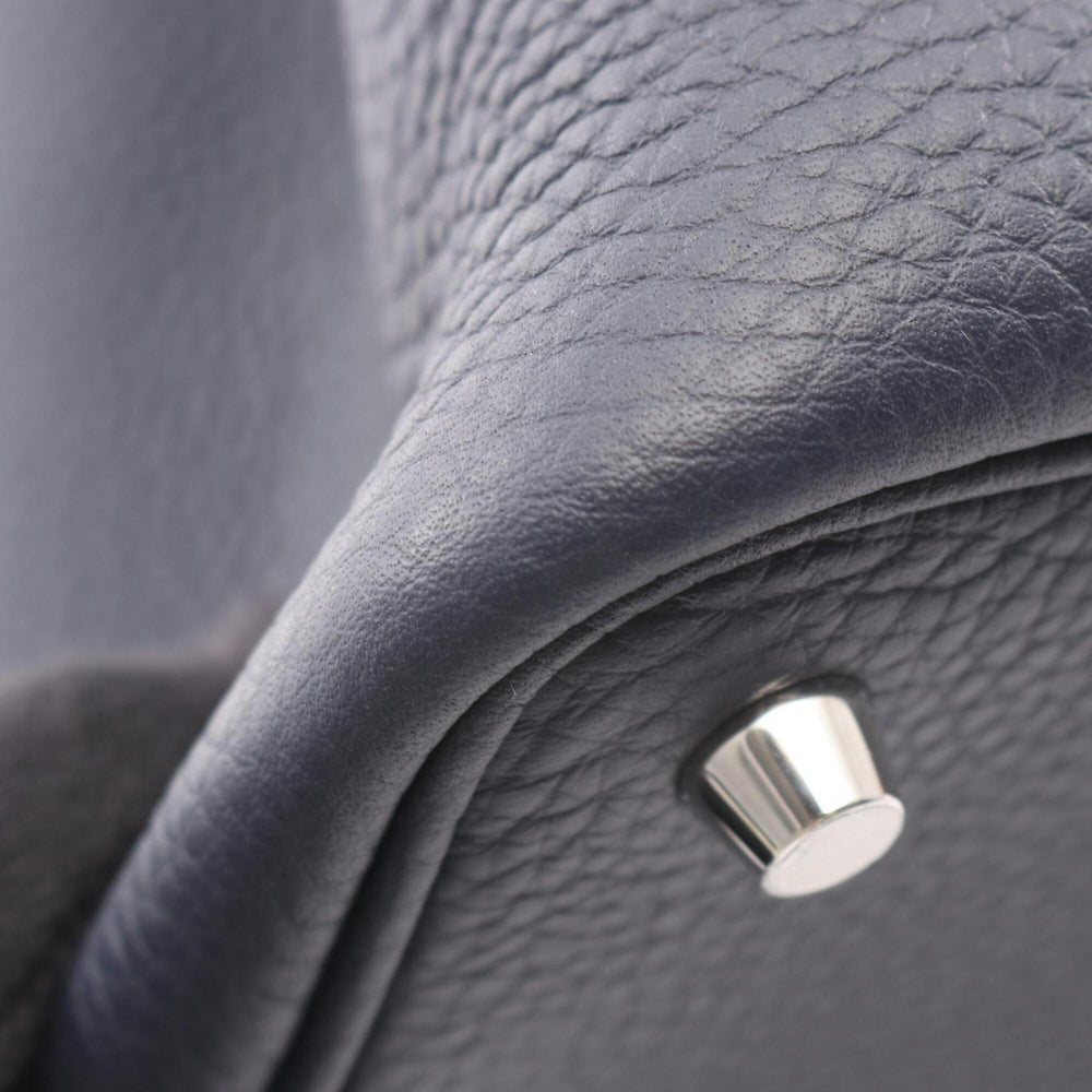 Hermes Picotin Lock PM Blue Nuit Handbag, Taurillon Clemence Leather, Women's, Navy — New - Store Return
