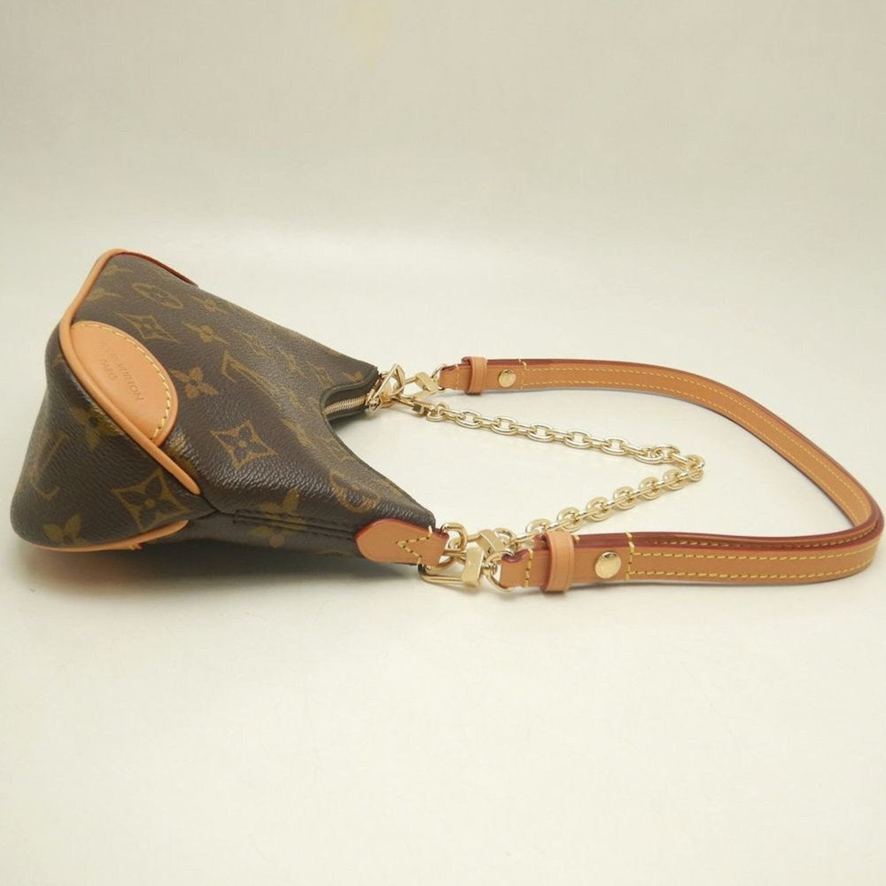 LOUIS VUITTON Louis Vuitton Monogram Nano Boulogne M25519 Shoulder Bag Brown Women's 253989 — Like New